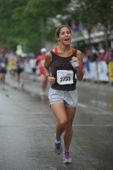 My best attempt at an excited face for the camera. 